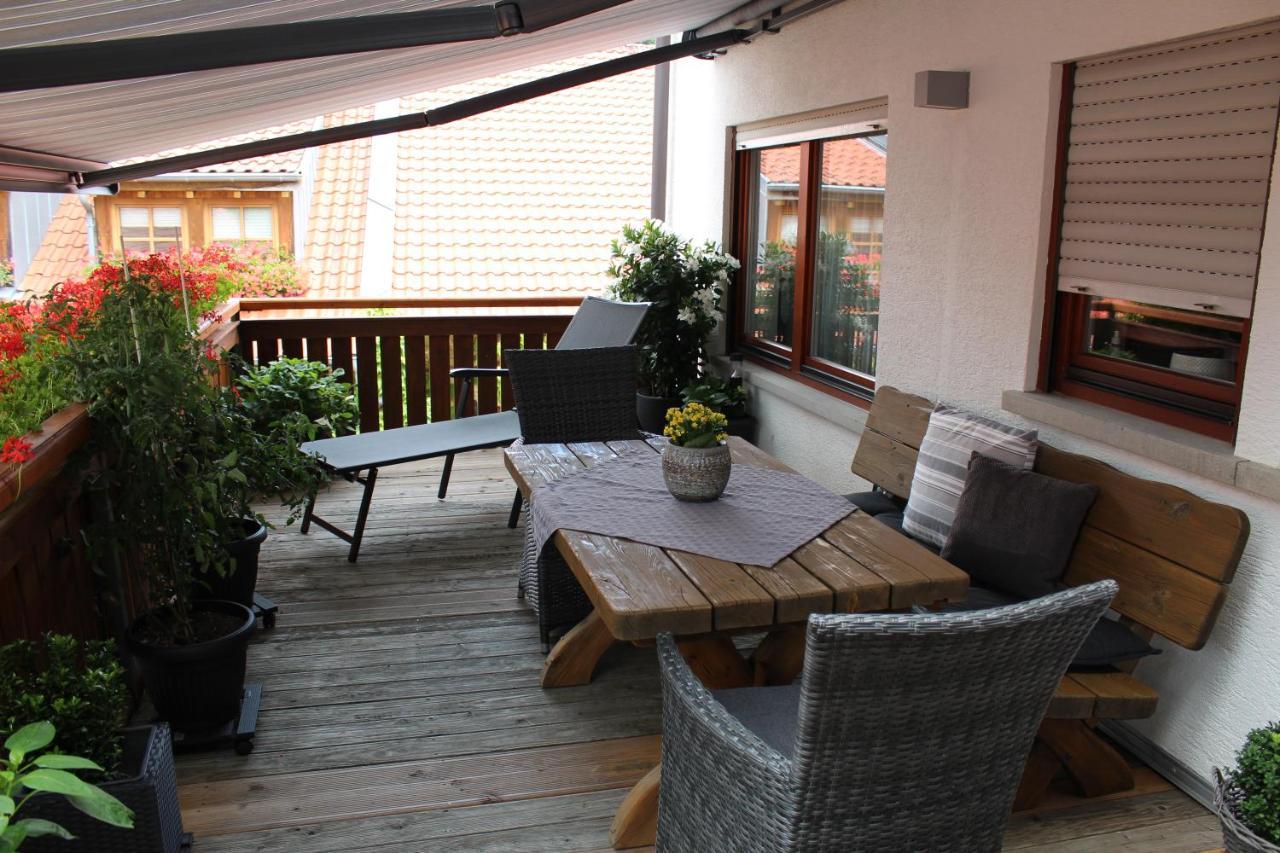 Ferienwohnung Forellenhof Oberschwarzach Esterno foto