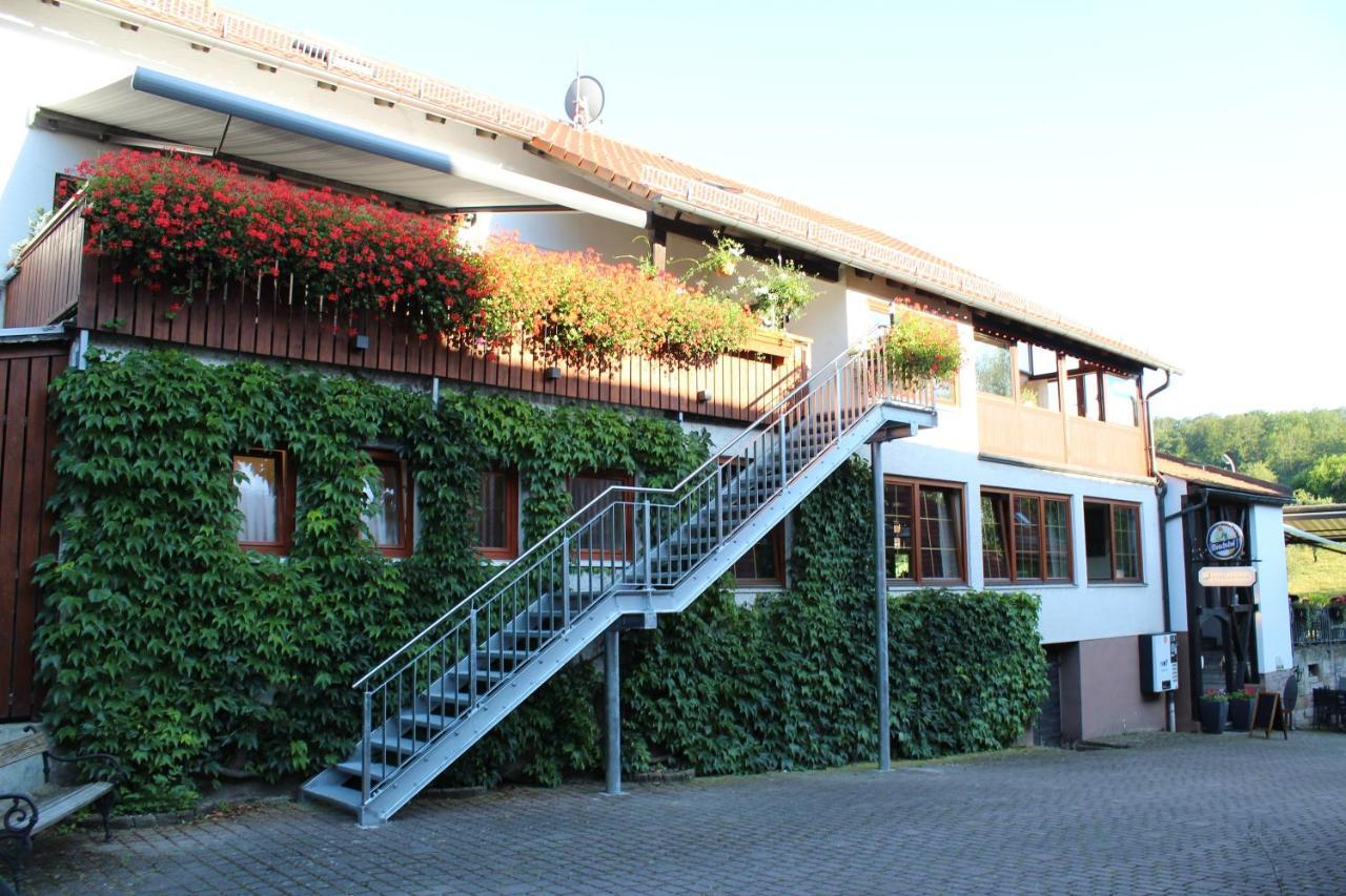 Ferienwohnung Forellenhof Oberschwarzach Esterno foto